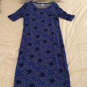 LuLaRoe Julia dress sz M